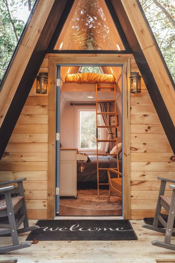 Blue Brambler Glamping A-Frame Διαμέρισμα Rockbridge Εξωτερικό φωτογραφία