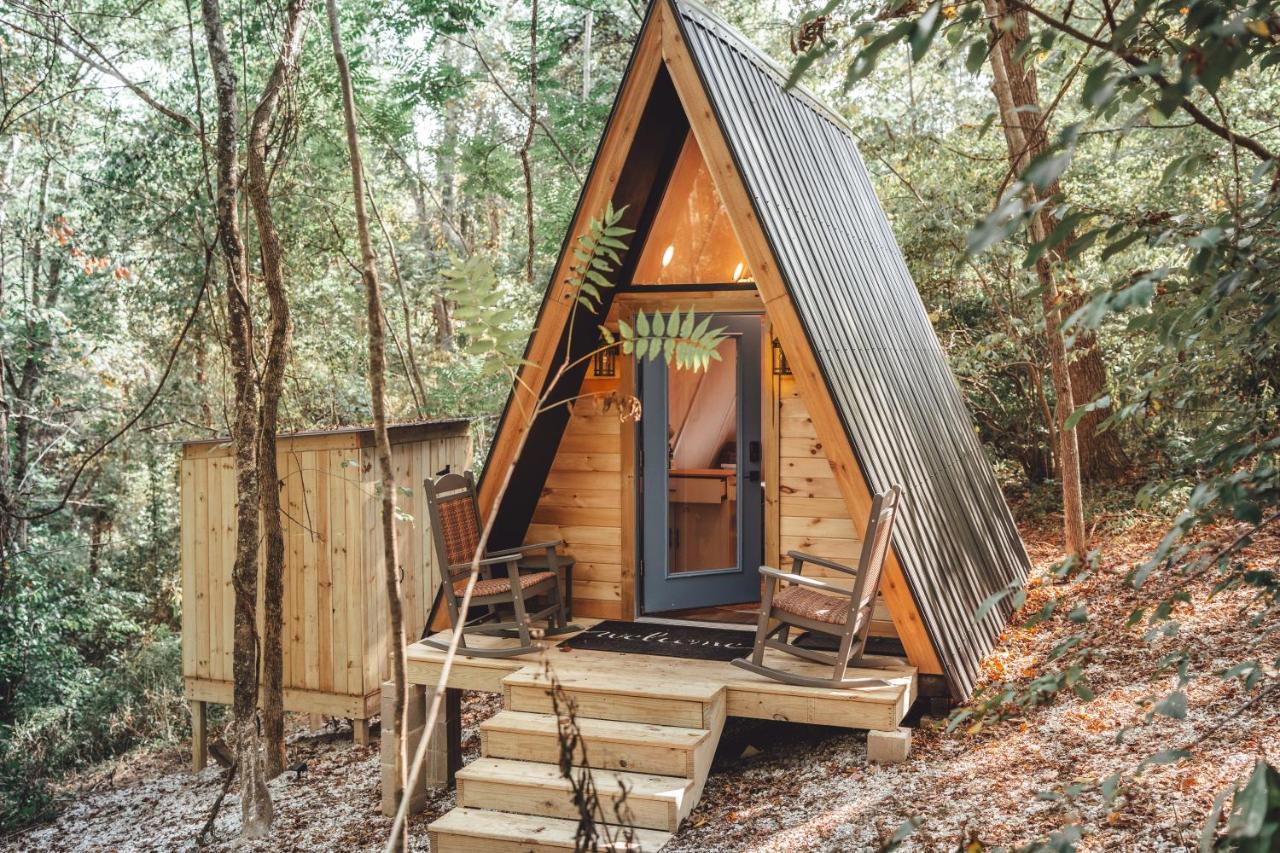 Blue Brambler Glamping A-Frame Διαμέρισμα Rockbridge Εξωτερικό φωτογραφία